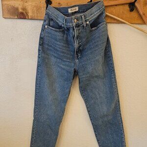 Madewell Perfect Vintage Straight Crop Jean Size 29